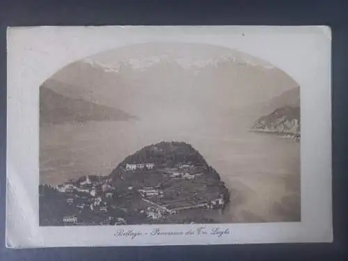 AK Postcard CPA Italien Bellagio  1929
