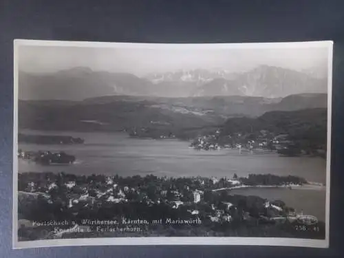 AK Postcard CPA Österreich Pörtschach am Wörthersee 1931