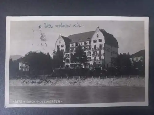 AK Postcard CPA Österreich Villach, Hotel Mosser   1927