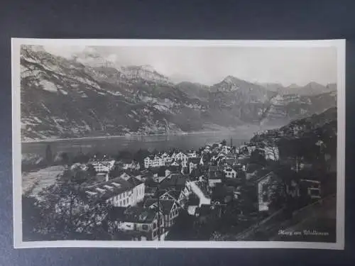 AK Postcard CPA Österreich Murg am Wallensee