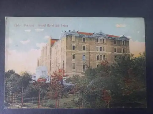 AK Postcard CPA Italien Lido Venezia Grand Hotel des Bains