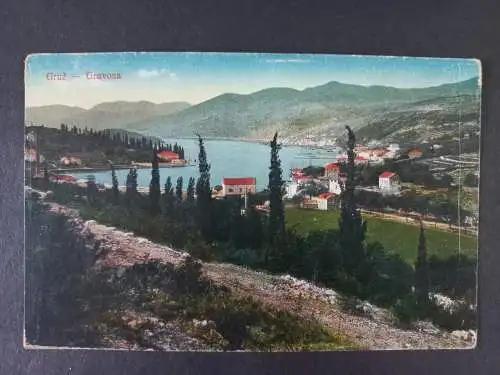 AK Postcard CPA Kroatien - Gruž Dubrovnik Gravosa