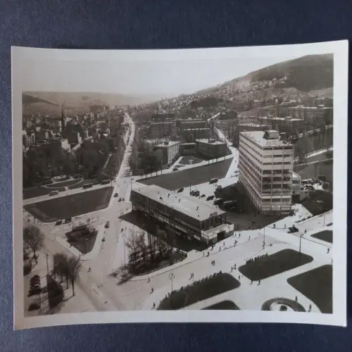 AK Postcard CPA Tschechien Zlín /Gottwaldov   pohled s mrakodrapu