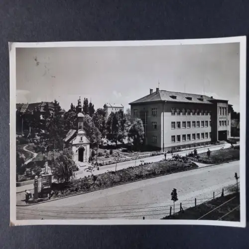 AK Postcard CPA Tschechoslowakei Érsekújvár Nové Zámky Neuhäusl 1942 Feldpost