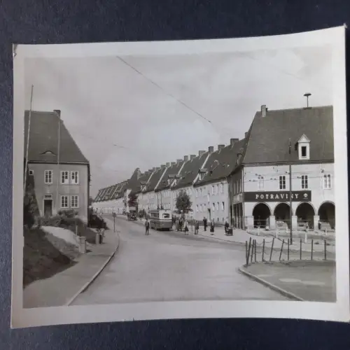 AK Postcard CPA Tschechien Horní Litvínov Stalingradská ulice  1952