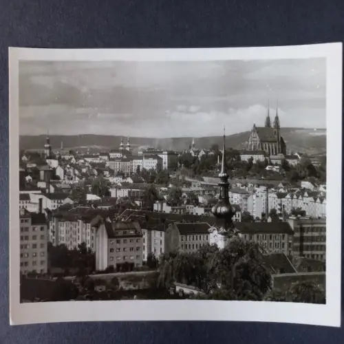 AK Postcard CPA Tschechien Brno Brünn Panorama