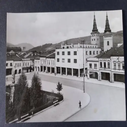 AK Postcard CPA Tschechoslowakei Žilina  Sillein - Zsolna Nám. Slobody Dukla