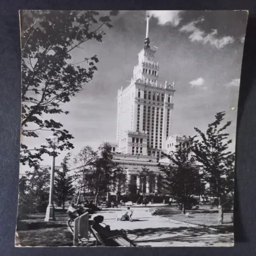 AK Postcard CPA Polen - Warschau - Palac Kultury