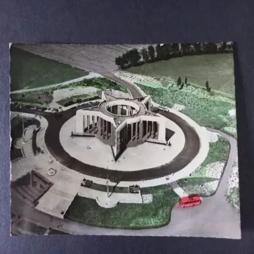 AK Postcard CPA Belgien, Bastogne Mardasson Memorial 1956