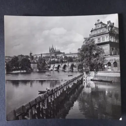 AK Postcard CPA Tschechien, Prag, Prager Burg Smetana Museum 1963