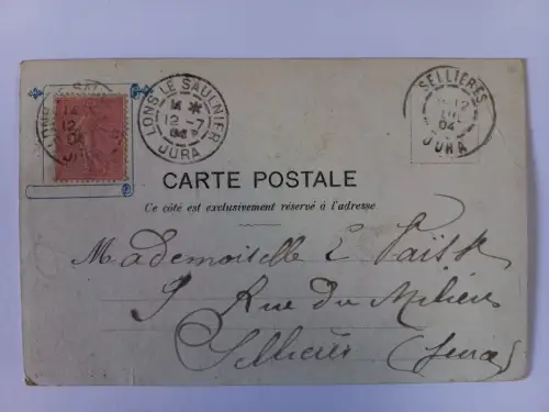AK Postcard CPA  llustrators Guillaume H Humor Punishment Patterns  1904