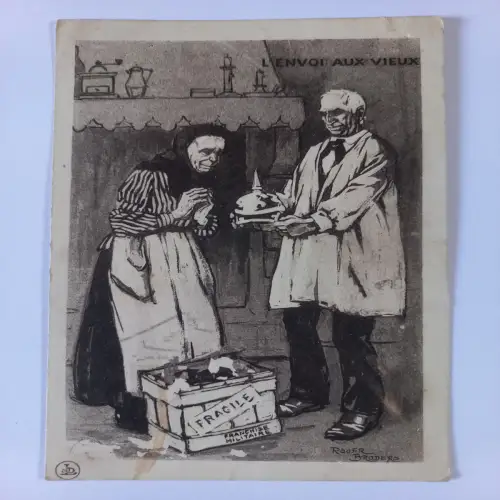 AK Postcard CPA ROGER BRODERS. PREMIERE GUERRE MONDIALE 1914