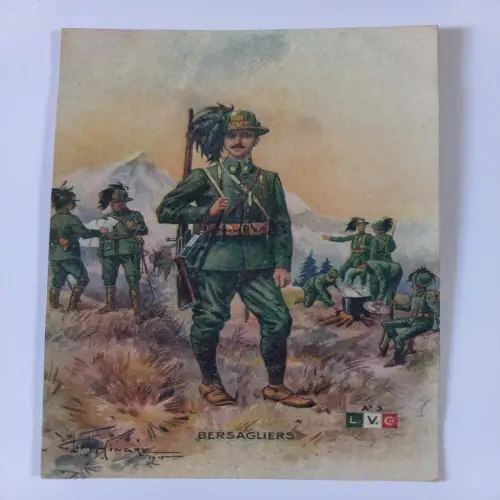 AK Postcard CPA Bersagliers   by Léon Hingre