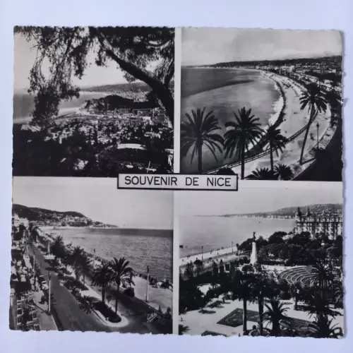 AK Postcard CPA Souvenir de Nice