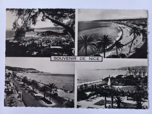 AK Postcard CPA Souvenir de Nice