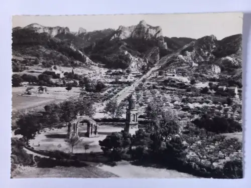 AK Postcard CPA France St. Remy Vue panoramique aérienne