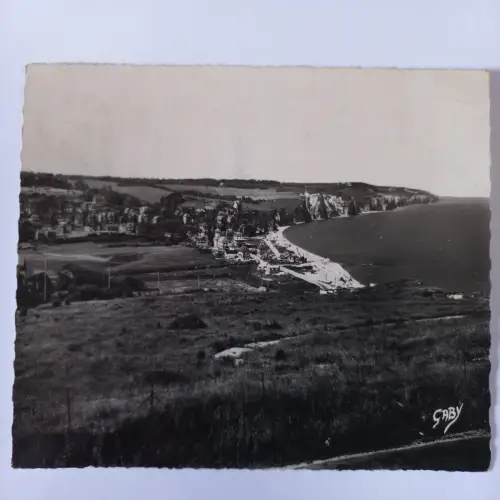 AK Postcard CPA France Pourville  1952