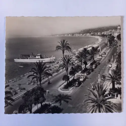 AK Postcard CPA France Nice La Promenade des Anglais