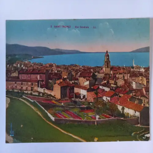 AK Postcard CPA France Saint Tropez
