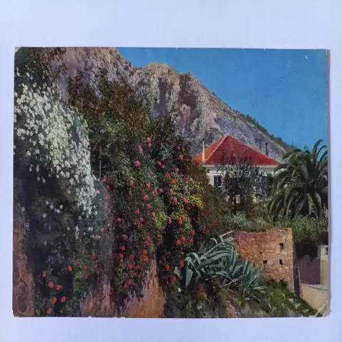 AK Postcard CPA France Menton Riviera di Pomente