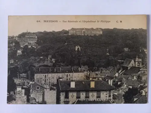 AK Postcard CPA France Meudon Vue générale
