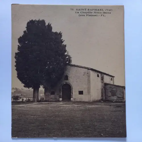AK Postcard CPA France Saint RAphael (Var) La Chapelle Notre Dame