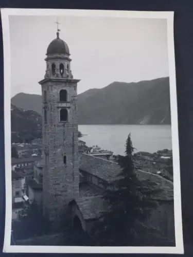 Alte Foto Grossformat - Schweiz  - Lugano   - 1933  -17x12,5 cm