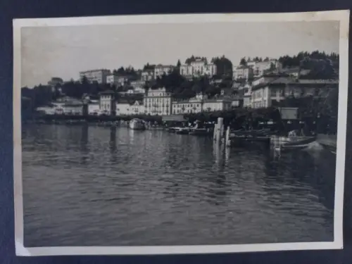 Alte Foto Grossformat - Schweiz  - Lugano   - 1933  -17x12,5 cm