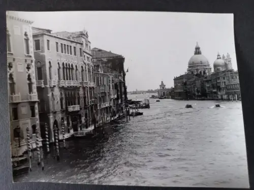 Vintage Foto Italien -  Venedig , Grand Canal 1960s