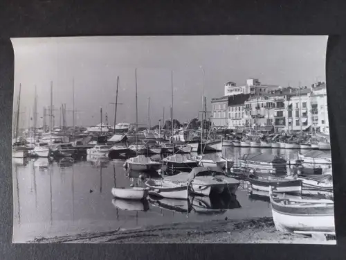 Vintage Foto Frankreich - Riviera - Cannes -Hafen - Port   1970s