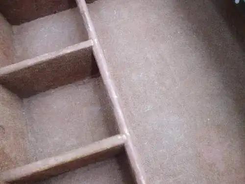 Vintage Nähkasten Nähkästchen Buche Rollen Füße Holzkasten Holzkästchen Kästchen Standkästchen Utensilo Landhaus