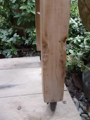 Vintage Nähkasten Nähkästchen Buche Rollen Füße Holzkasten Holzkästchen Kästchen Standkästchen Utensilo Landhaus
