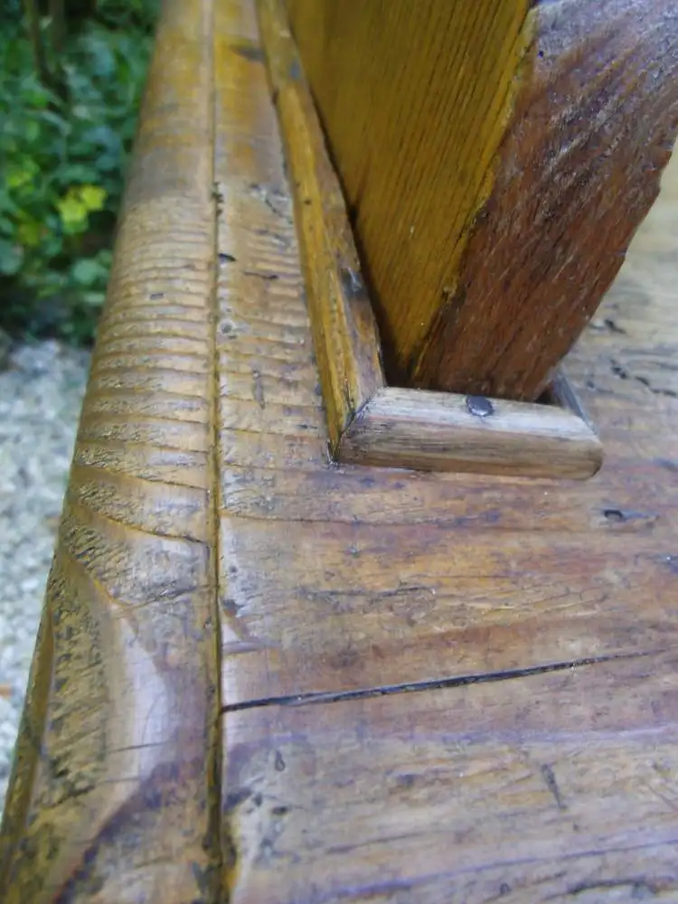 Antik Anrichte Regal Bauernschrank Kommode Wandregal Bauernregal Tellerregal Brocante Landhaus Cottage 11