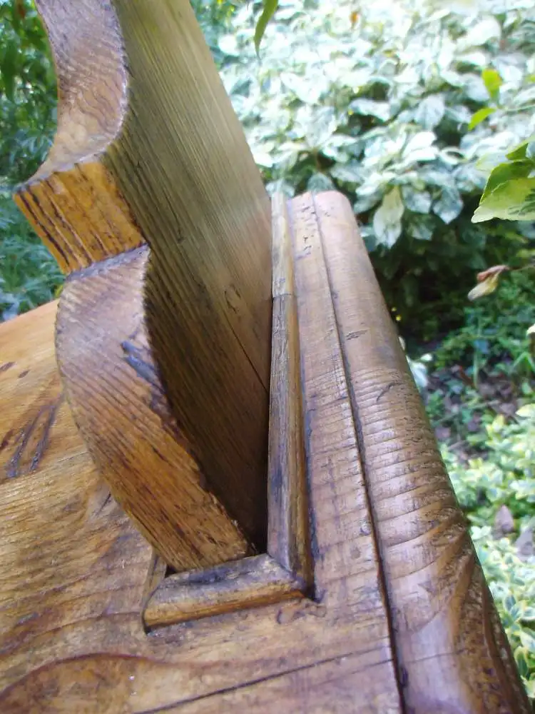 Antik Anrichte Regal Bauernschrank Kommode Wandregal Bauernregal Tellerregal Brocante Landhaus Cottage 12