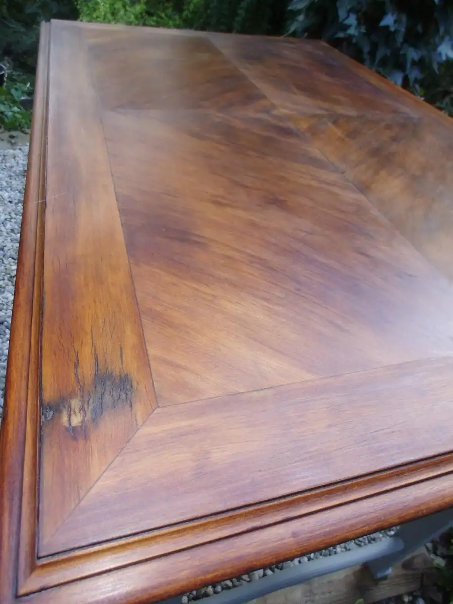 Antik Jugendstil Tisch Schreibtisch Wandtisch Küchentisch Brocante Landhaus Cottage 6