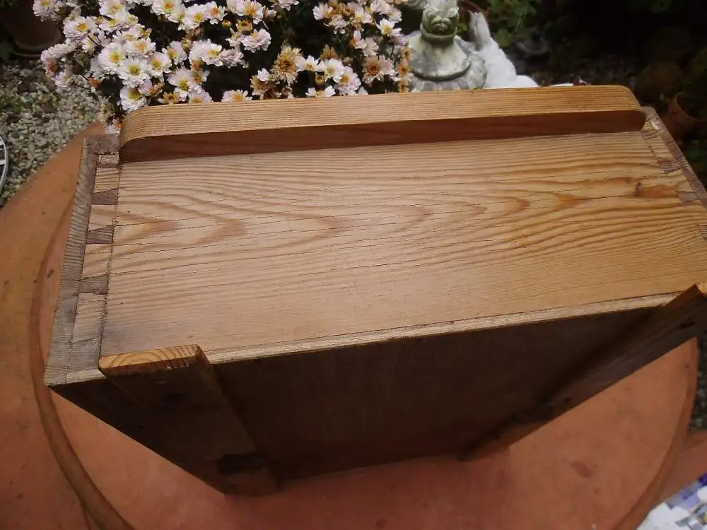 Antik Wandschränkchen Original Kohlezeichnung Hängeschränkchen Schwarze Katze Schränkchen Holzschränkchen Wandkästchen Badschränkchen 7