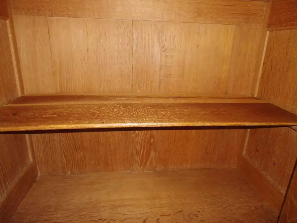 Antik Jugendstil Vertiko Kommode Schrank Anrichte Sideboard Brocante Weiß Grün Landhaus Cottage  8