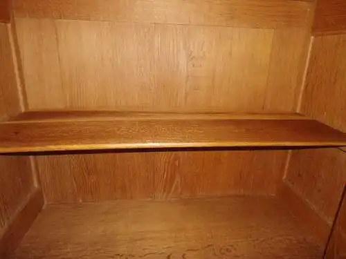Antik Jugendstil Vertiko Kommode Schrank Anrichte Sideboard Brocante Weiß Grün Landhaus Cottage 