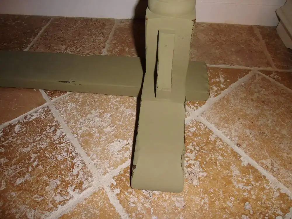 Antiker Schreibtisch Sekretär Wandtisch Wandkonsole Bar Tisch Konsole England Eiche Massiv Landhaus Cottage  6