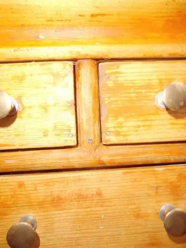 Antik Holzkästchen Schubladenkästchen Holzkästchen Kästchen Gewürzkästchen Modellkommode Kommode Minikommode Landhaus Cottage Bauernhaus 