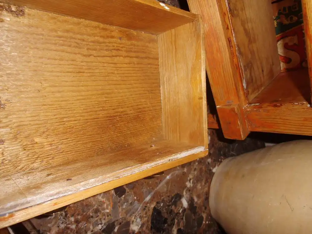 Antik Holzkästchen Schubladenkästchen Holzkästchen Kästchen Gewürzkästchen Modellkommode Kommode Minikommode Landhaus Cottage Bauernhaus  4