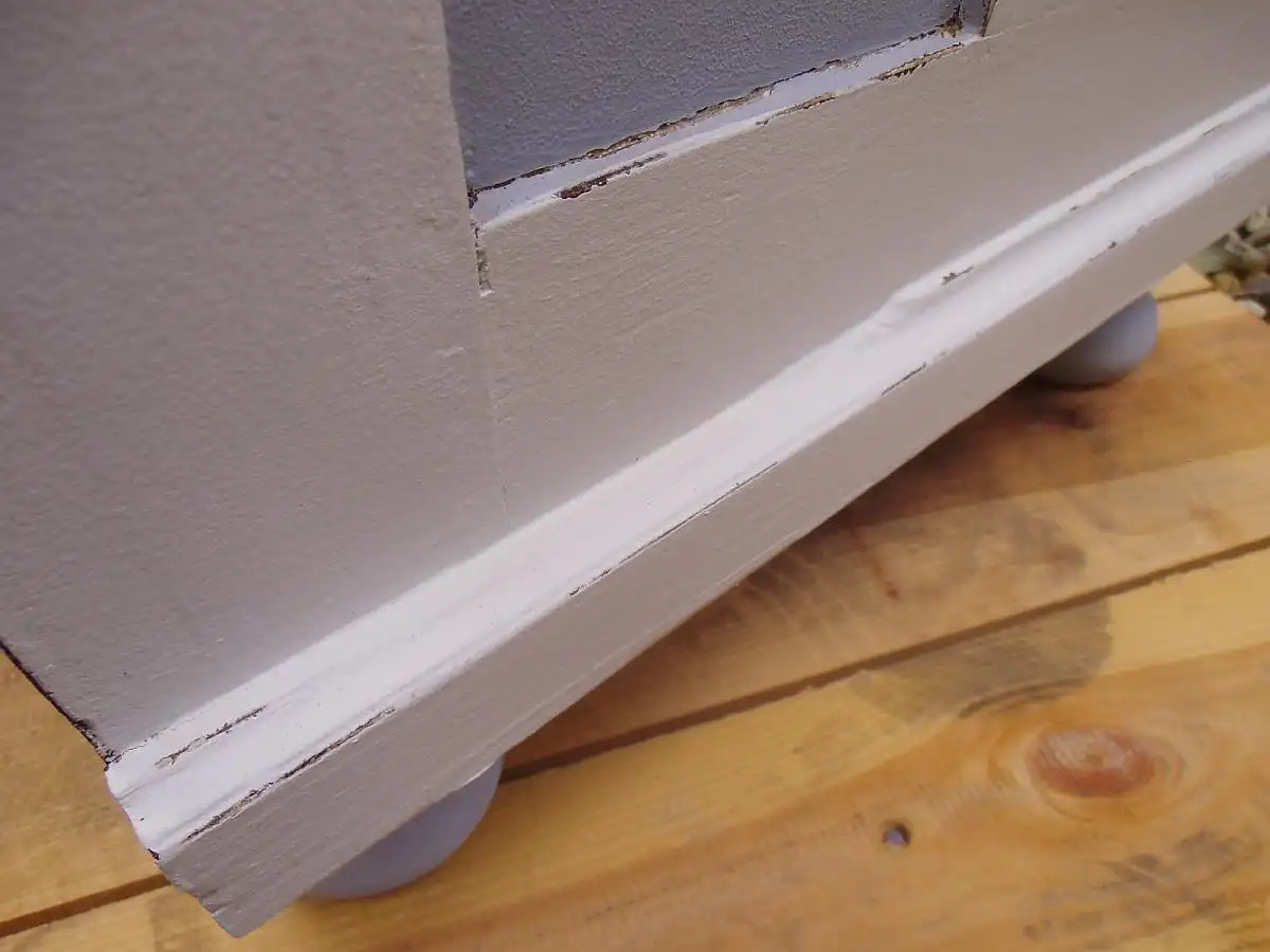 Antik Schubladenkästchen Nachtkästchen Bad Kästchen Shabby Nachttisch Schubladenkommode Kommode Beistelltisch Flurmöbel Landhaus Cottage 13