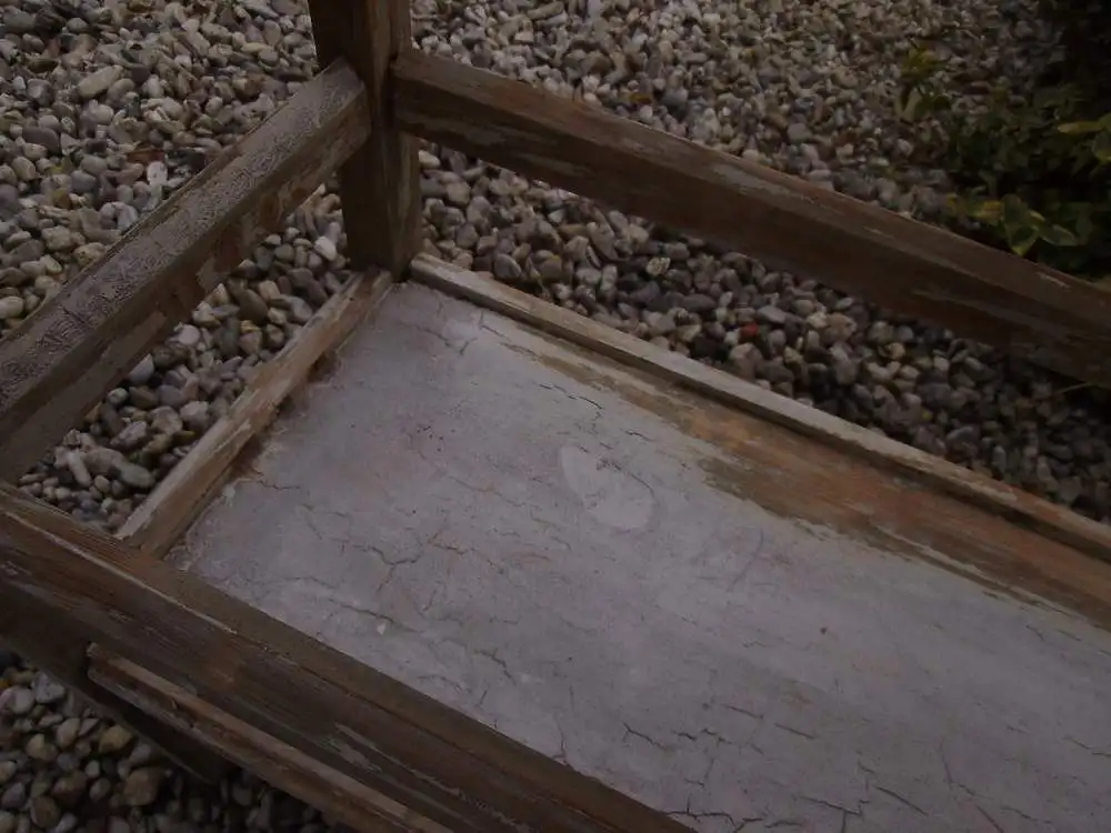 Antik Blumenbank Blumenständer Pflanzenständer Blumenetagere Blumentisch Landhaus Shabby Cottage 6