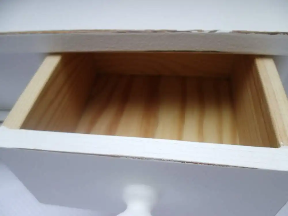 Wandregal Regal Holzregal Schubladen Handtuchstange Wandhaken Weiß Shabby Gänseblümchen Hängeregal Gewürzregal Küchenregal Landhaus  4