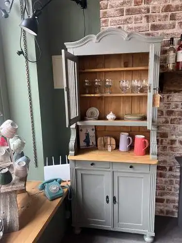 Buffet Schrank Antik Küchen Wohn Möbel Vintage Anrichte Vitrine
