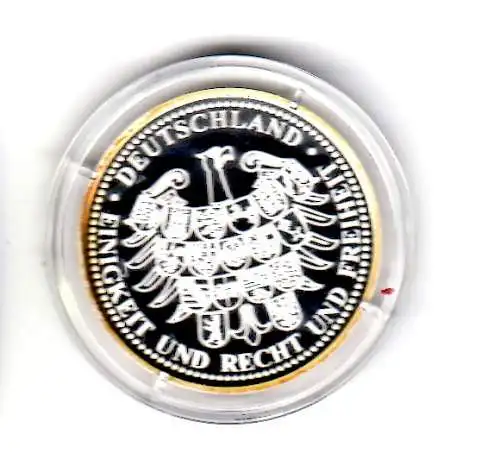 Gedenkmedaille Papst Benedikt XVI. , Silber 999