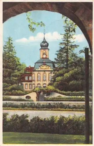 L051 Deutschland Leipzig Gohliser Schlösschen Vintage Postkarte