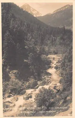 L160 Germany Hindelang-Bad Oberdorf 850m Bayr. Allgäu Vintage Postkarte