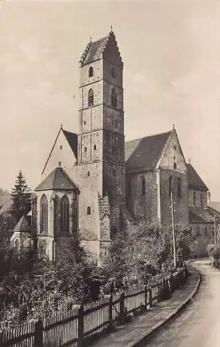 L215 Deutschland Klosterkirche Alpirsbach im Schwarzwald Vintage Postkarte