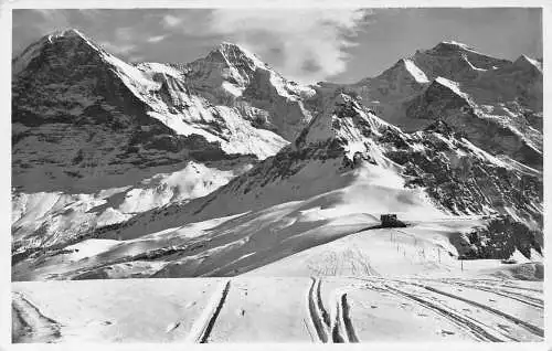 Schweiz Maennlichen Eiger Mönch und Jungfrau Berg Postkarte